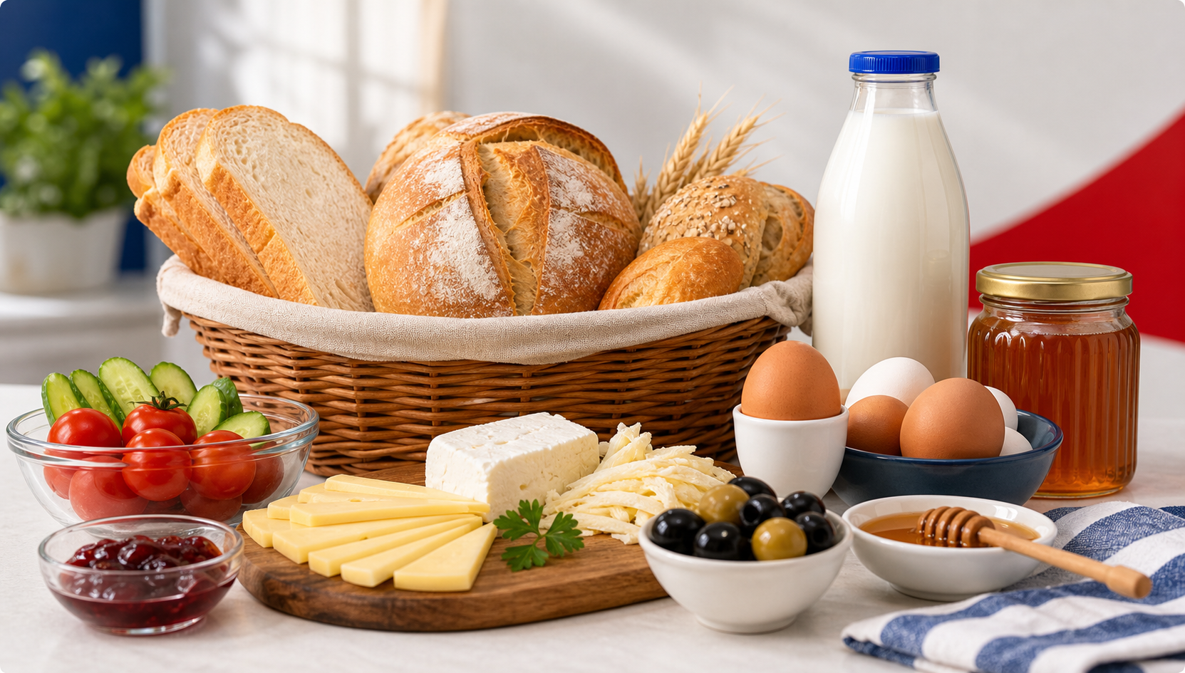 Buca kahvaltılık ve ekmek siparişi